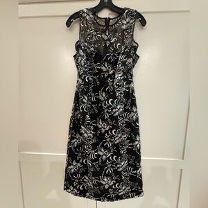 Theia Shift Dress